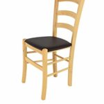 t m c s Tommychairs - Stuhl Venice für Küche und Esszimmer, robuste Struktur aus lackiertem Buchenholz Farbton…